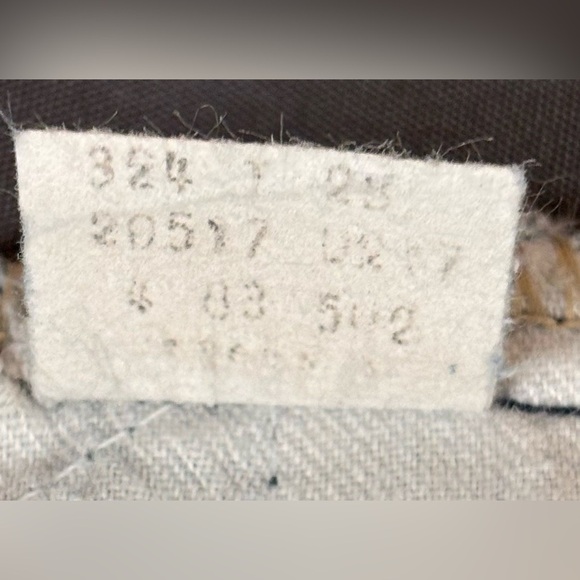 Levi’s Vintage 1980’s Orange Tag Denim Distressed Cutoffs short Short Sz 32 1/2” - Picture 12 of 12